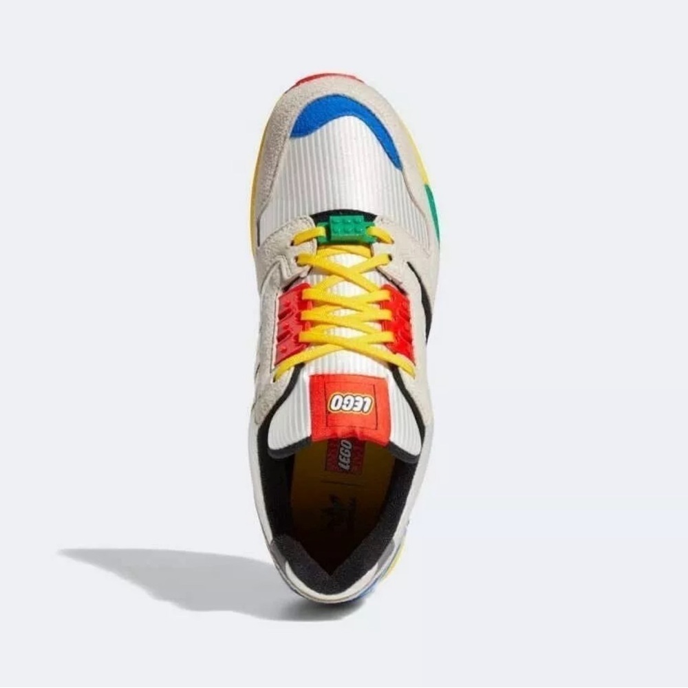 Adidas LEGO x ZX 8000 'A-ZX Series - Mixed Blocks' Size 8.5 NIB - Picture 4 of 15